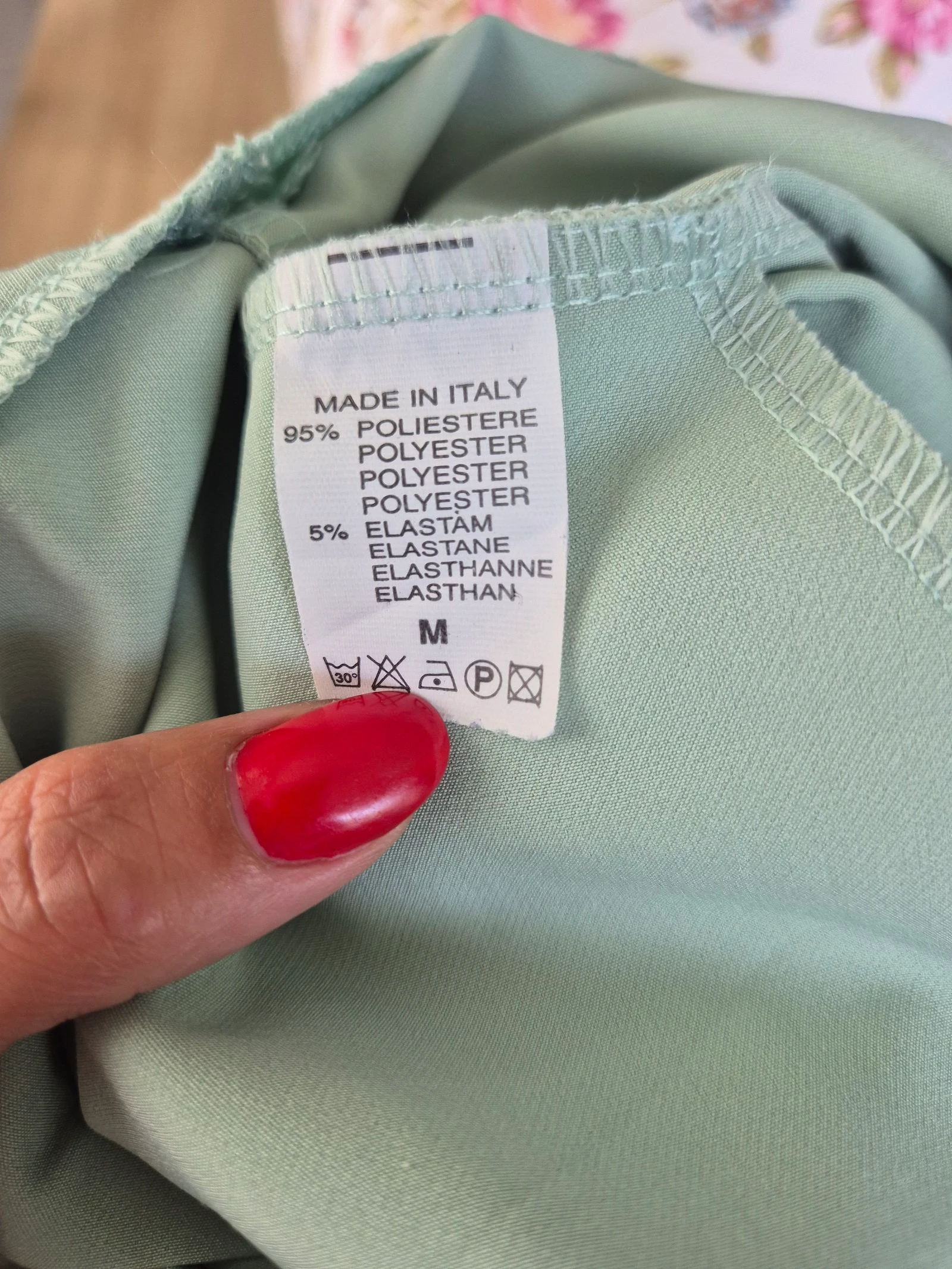 Calça social feminina Chika Girl M 38 verde-menta corte reto chique elegante Made in Italy – photo 7